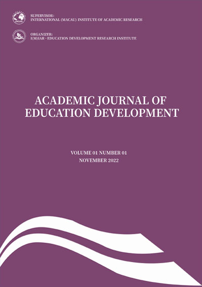 ACADEMIC JOURNAL OF EDUCATION DEVELOPMENT